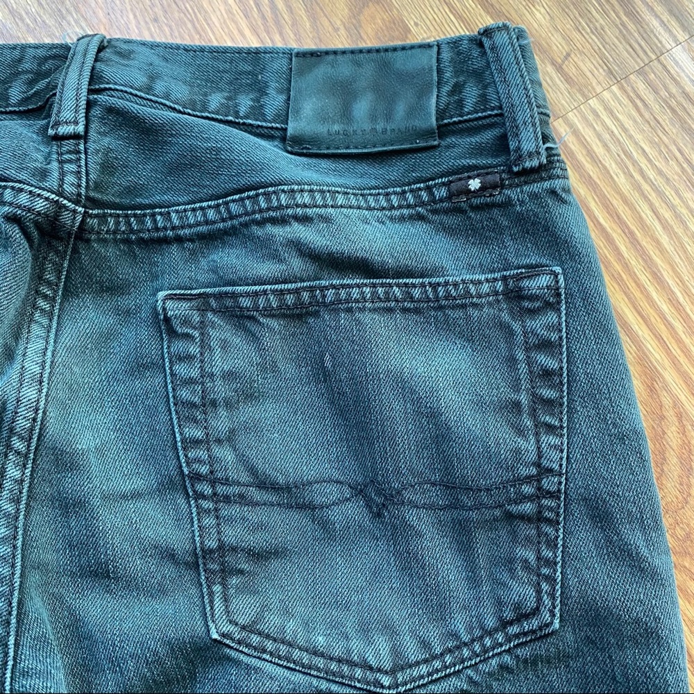 Lucky Brand Men's Straight Jeans - Dark Blue - Picture 6 of 7
